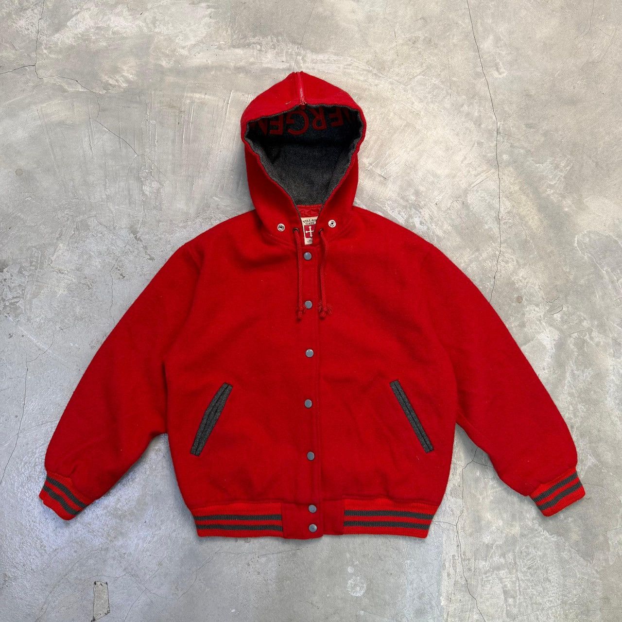 Other Vintage Village Gate Varsity Wool Baseball Jacket Size US S / EU 44-46 / 1 - 1 Thumbnail