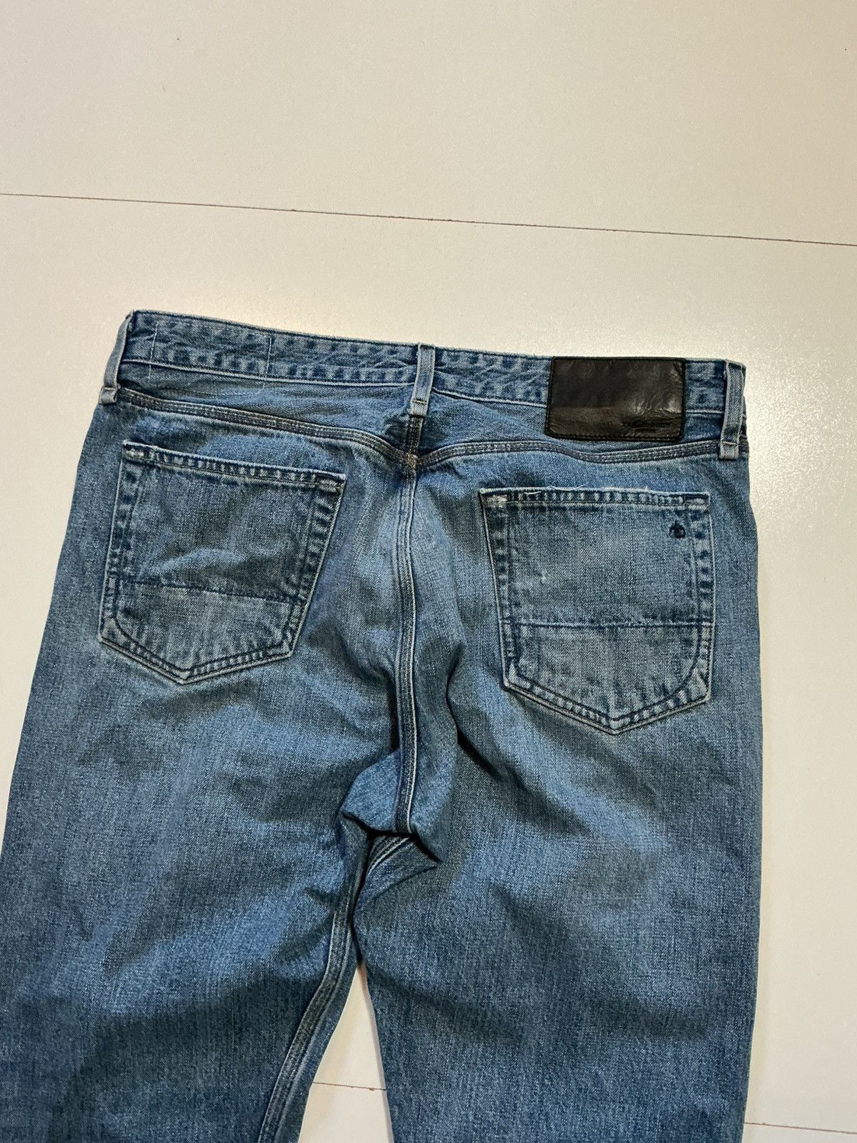 Rag & Bone $228 Rag & Bone New York Fit 2 Button Fly Denim Jeans Size US 34 / EU 50 - 8 Thumbnail