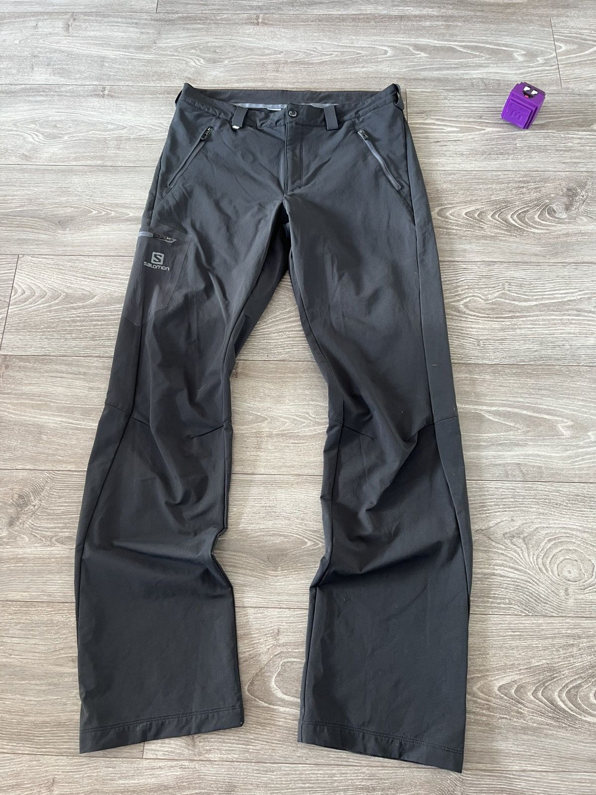 Salomon Salomon Lab System Outdoor Climawind S Logo Trail Pants Size US 30 / EU 46 - 10 Thumbnail