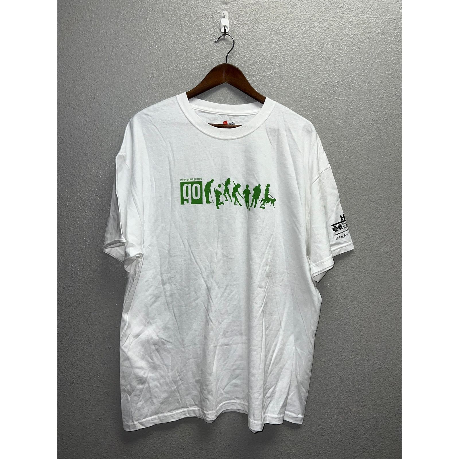 Hanes Get Active Shirt HMSA Healthier Hawaii Blue Cross Shield XL Size US XL / EU 56 / 4 - 1 Thumbnail