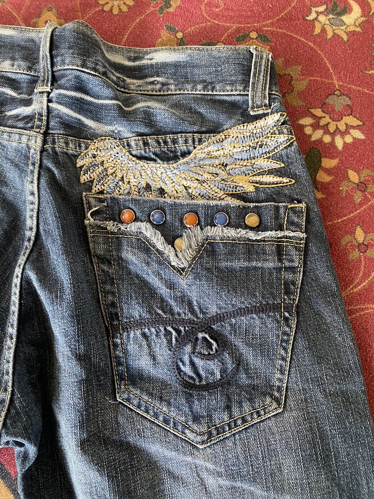 Other 🔥Flared🔥Vintage Japanese Brand Flared RedPepper Wing style Size US 31 - 4 Thumbnail