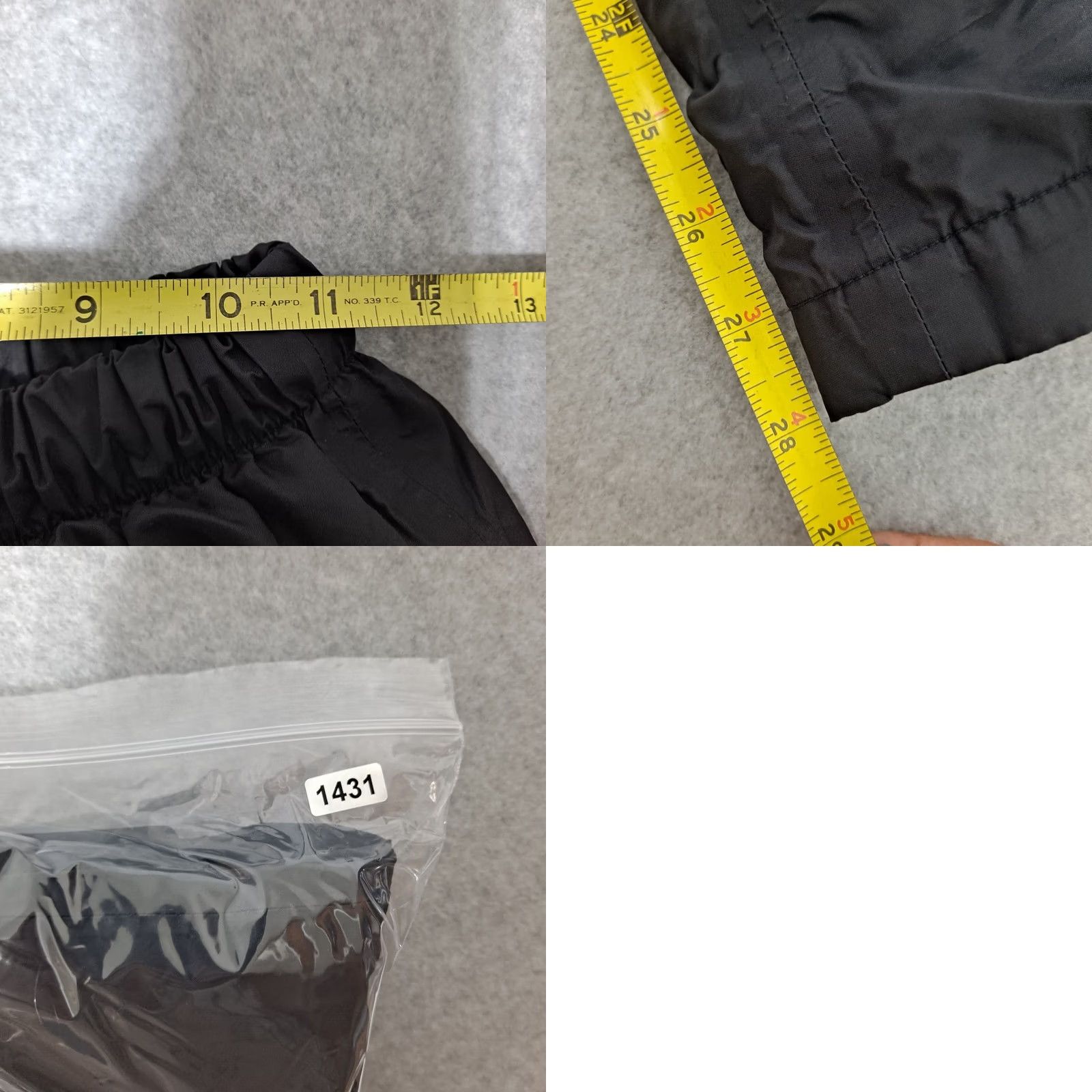 Vintage VINTAGE REI Pants Women 8 Black Gore-Tex Pull On Lightweight Outdoors Hike Camp Size 30" / US 8 / IT 44 - 8 Thumbnail