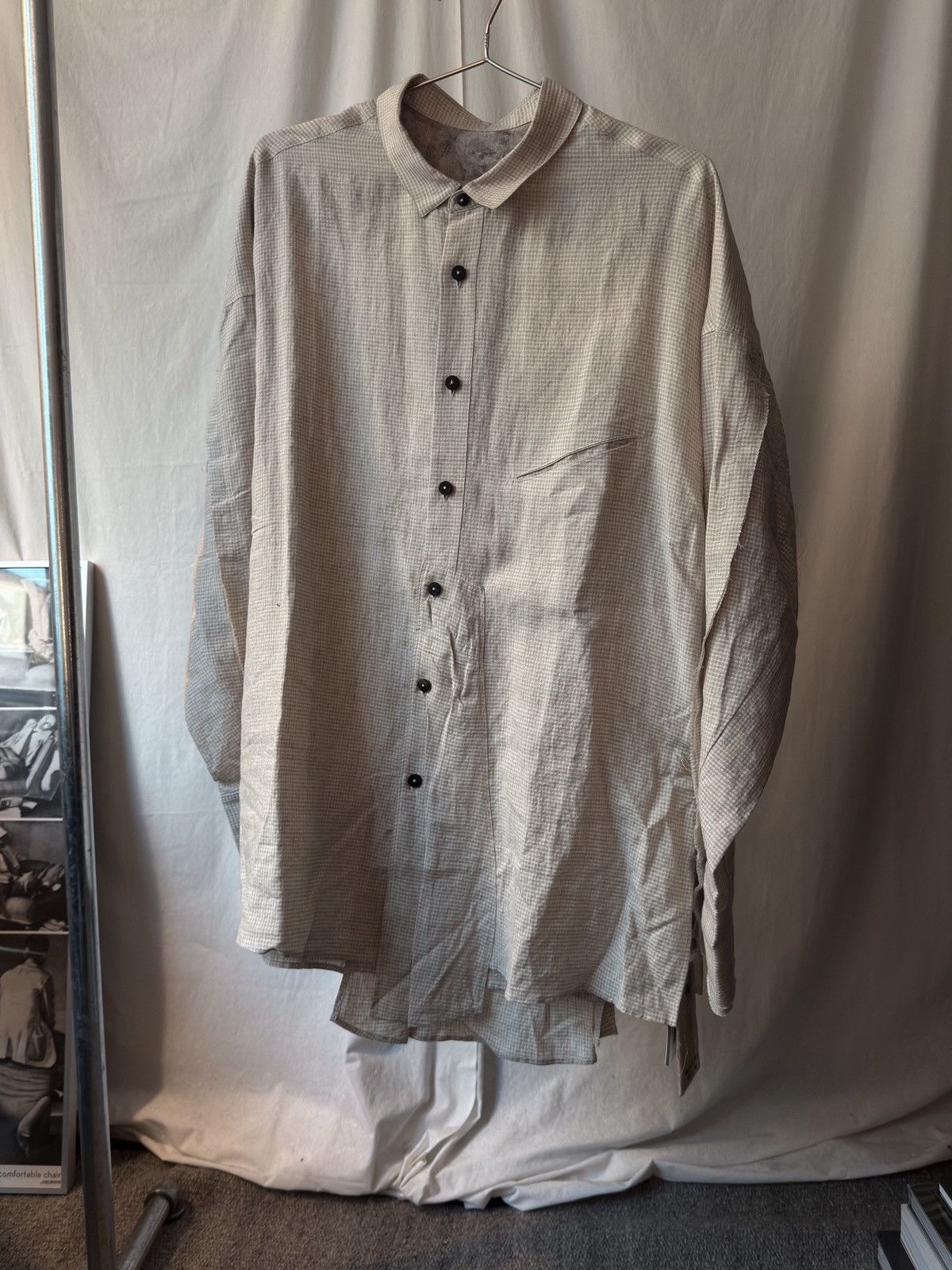 Ziggy Chen Ziggy Chen Asymmetric Shirt Size US S / EU 44-46 / 1 - 1 Thumbnail