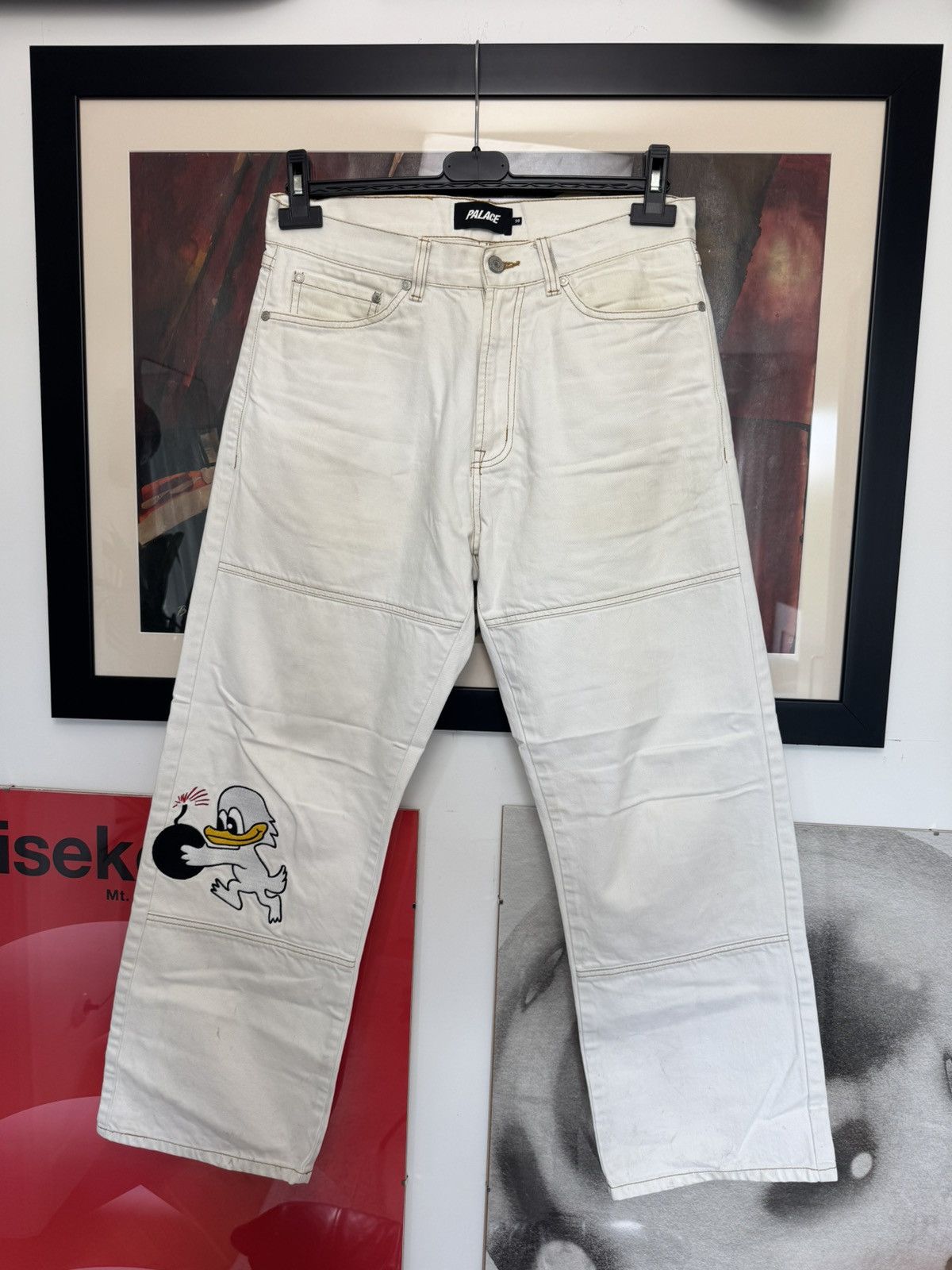 Palace SS22 Palace Duck Bomb Panel Jeans Skate Streetwear Rare Size US 30 / EU 46 - 1 Thumbnail