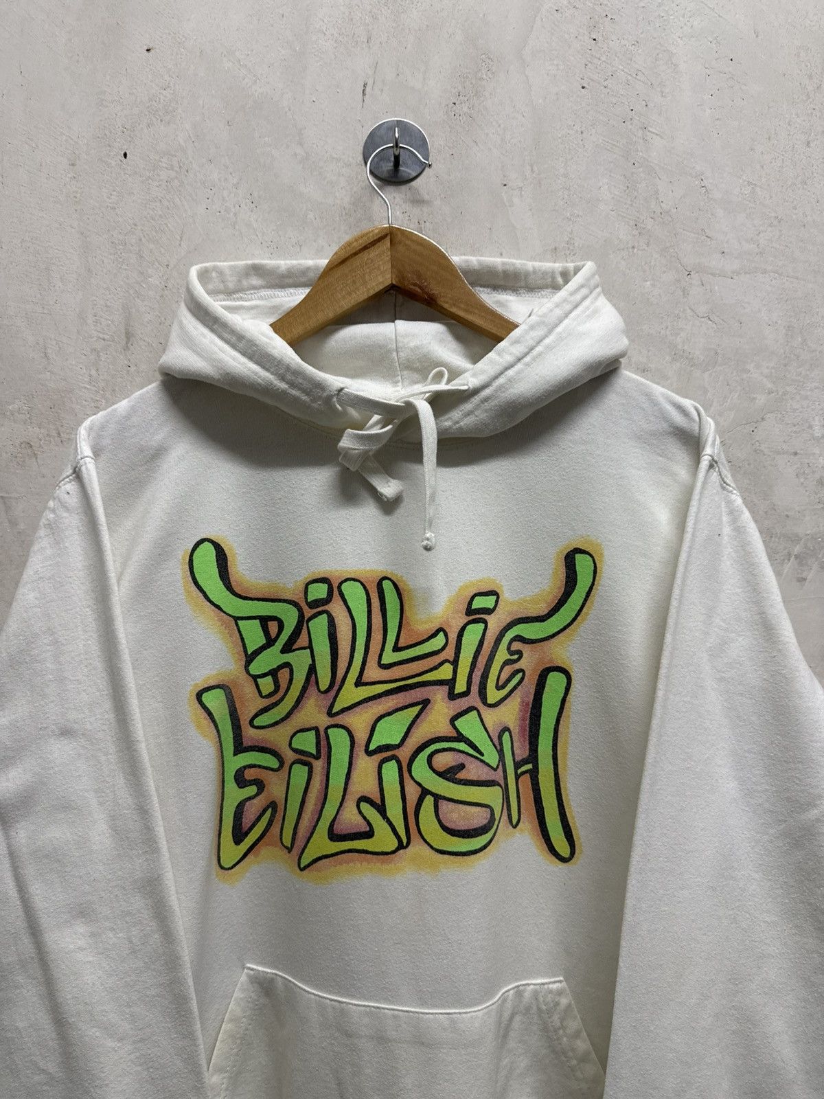 Billie Eilish Billie Eilish Grafitti Neon Spell Out Hoodie Size US S / EU 44-46 / 1 - 2 Thumbnail