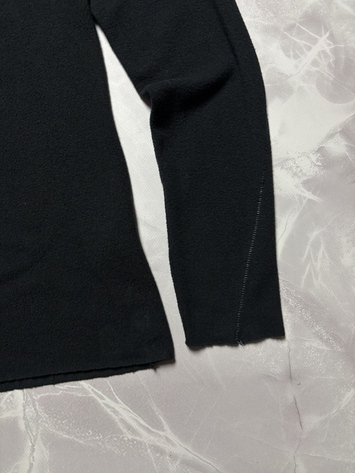 Thom Krom Thom/Krom High Collar Long Sleeve Viscose Stretch Darkwear M Size US M / EU 48-50 / 2 - 6 Thumbnail