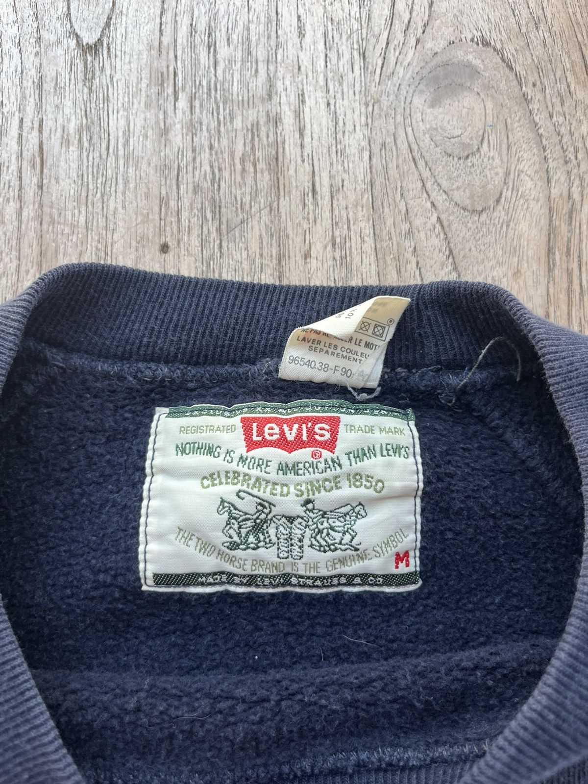 Levi's × Vintage Vintage Levi’s 501 SweaterShirt 90’s Size US M / EU 48-50 / 2 - 6 Thumbnail