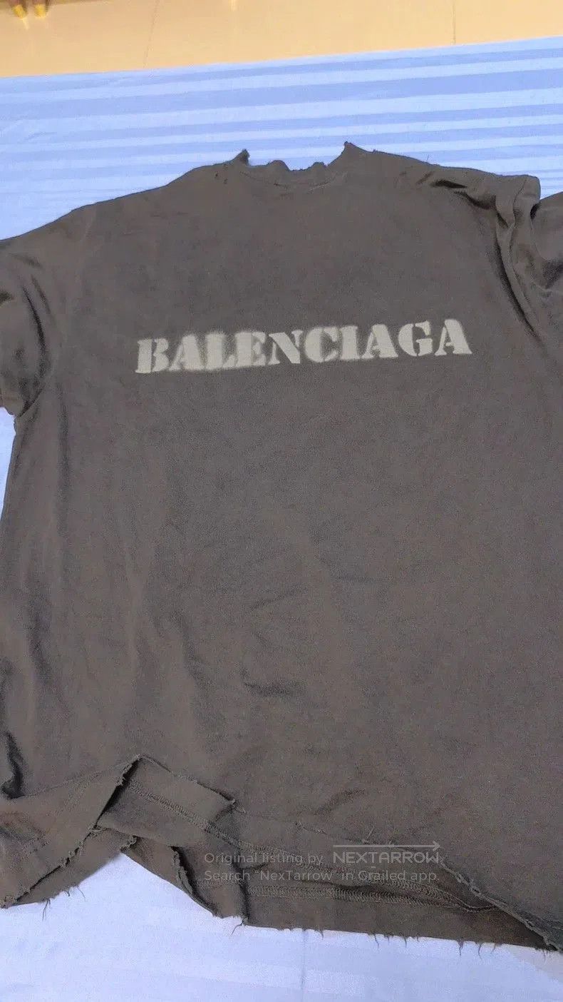 Balenciaga Balenciaga Logo Short Sleeve T-Shirt. Size US XS / EU 42 / 0 - 3 Thumbnail