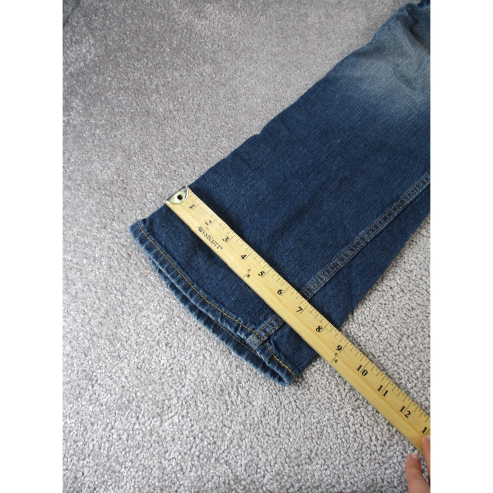 Levi's Levis Levi's 505 Jeans Mens Regular Fit Straight Dark Wash Denim Blue 38x30 38 30 Inseam Regular Size 38 Denim Jeans 505 Brand Levi's 505 Size US 38 / EU 54 - 5 Thumbnail