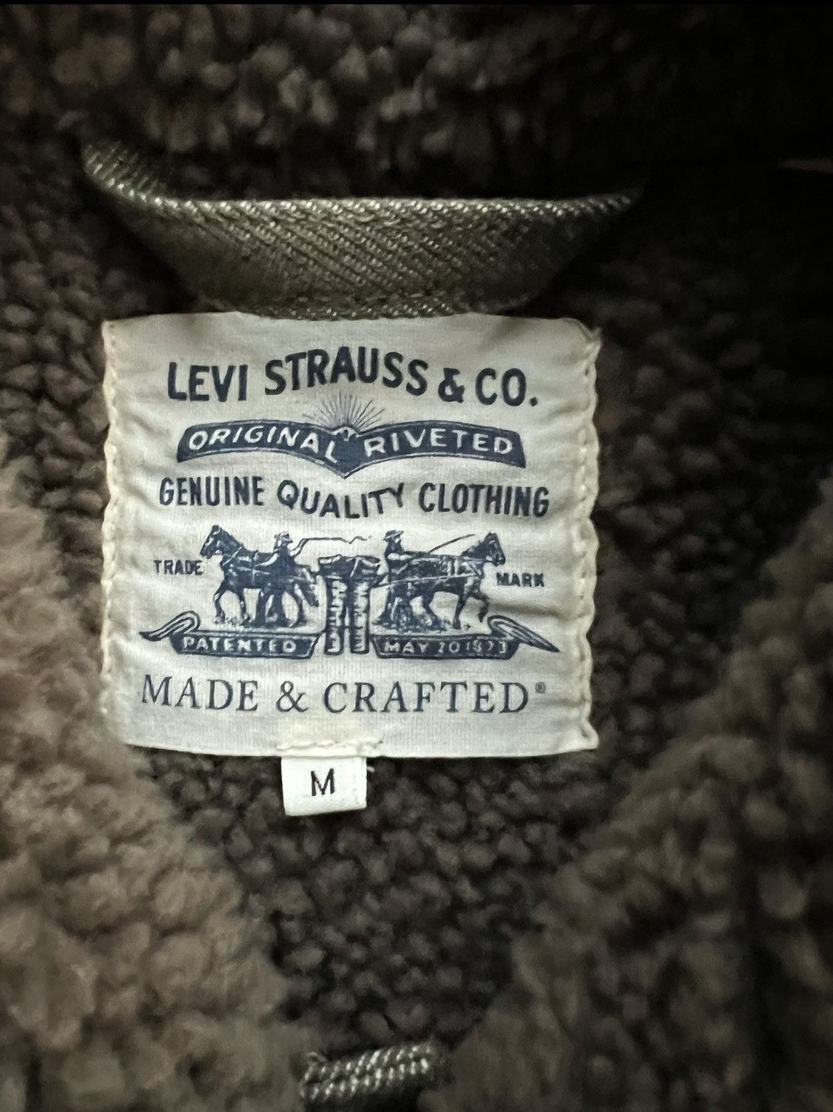 Levi's Made & Crafted Levi’s cropped Denim Work Jacket Size US M / EU 48-50 / 2 - 4 Thumbnail