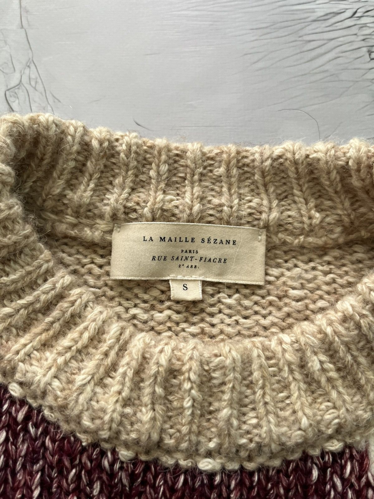 Sezane La Maille Sezane Paris Rue Saint-Fiacre Sweater Women's Size S / US 4 / IT 40 - 4 Thumbnail