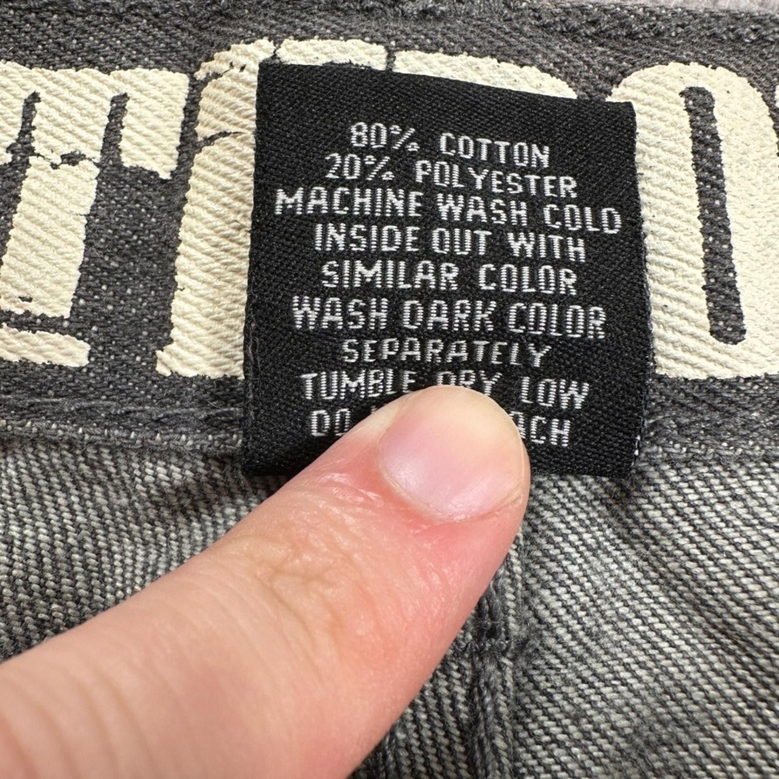 Southpole Y2K Southpole Mens Jeans 30x32 Grey Wash Straight Leg Denim Size US 30 / EU 46 - 9 Thumbnail