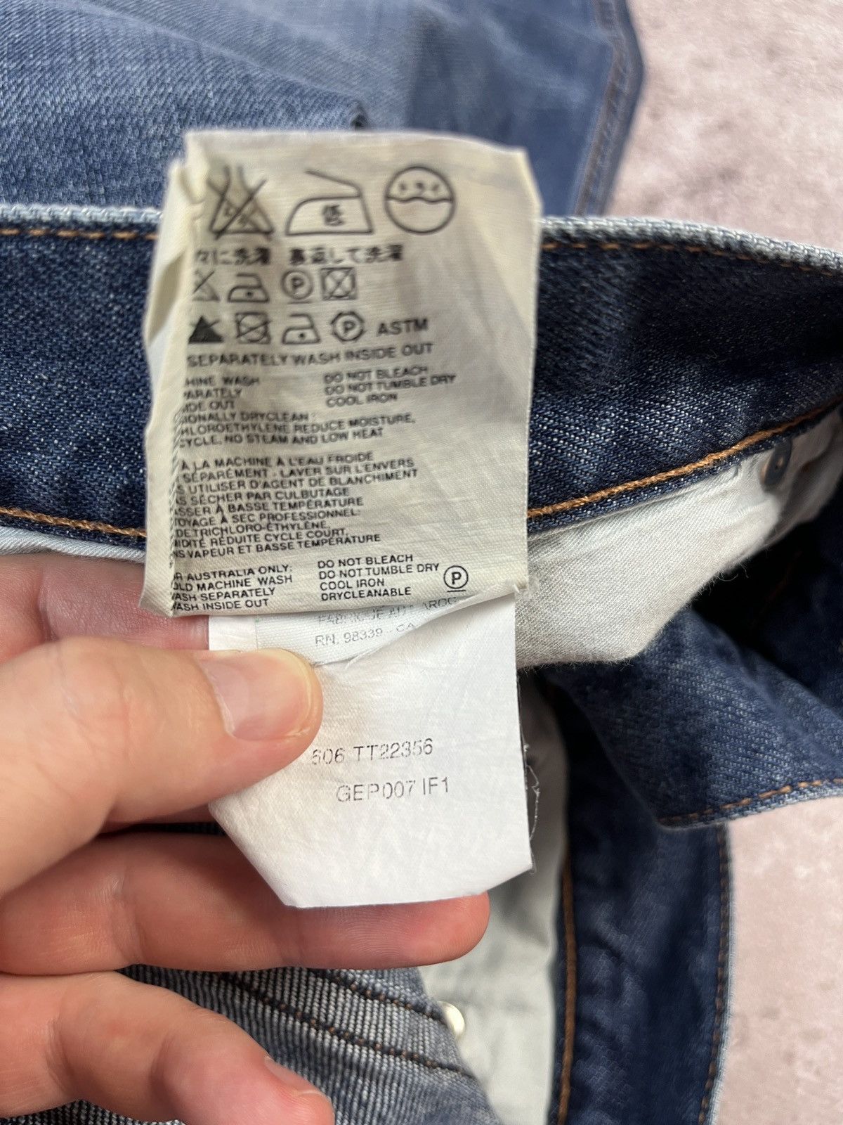 Prada Vintage🔥Prada Distressed Denim Shorts Size US 34 / EU 50 - 16 Thumbnail