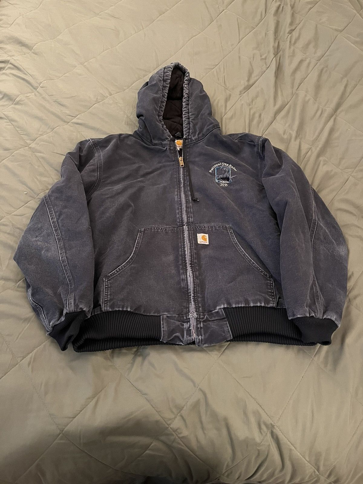 image of Carhartt Work Style Jacket in Navy, Men's (Size XL)