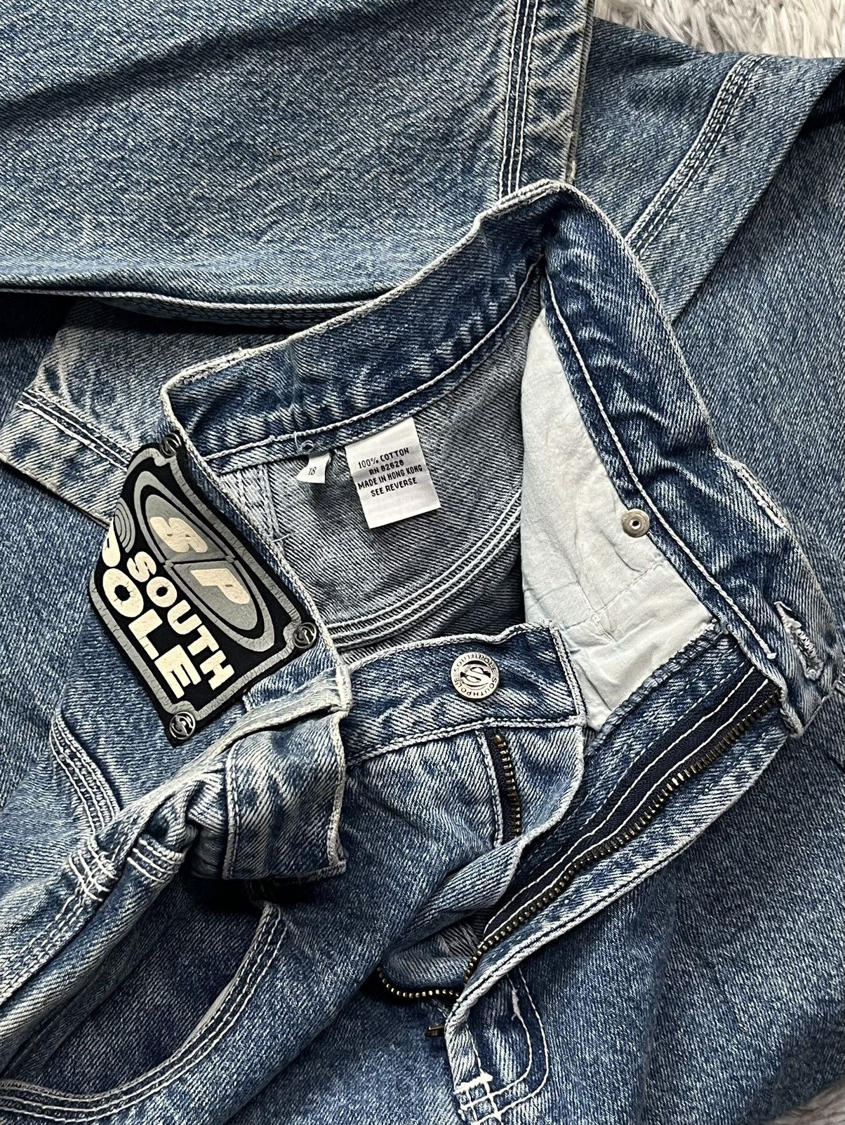 Southpole Vintage southpole baggy jeans Hiphop skate Y2K Size 29" - 8 Thumbnail