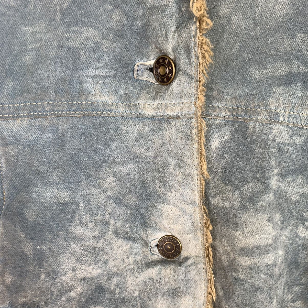 Guess × Vintage Vintage Guess Blue Sherpa Jacket Size US M / EU 48-50 / 2 - 7 Thumbnail