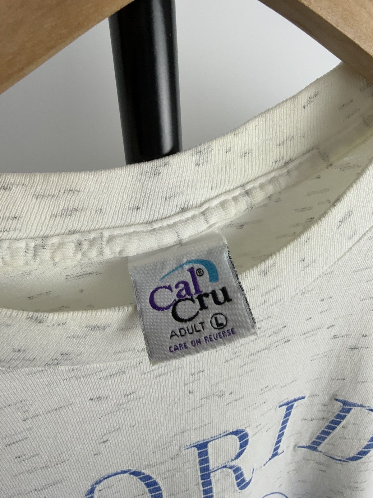 Vintage Vintage 90s Palm Beach Florida logo Made in USA T Shirt Size US L / EU 52-54 / 3 - 5 Thumbnail