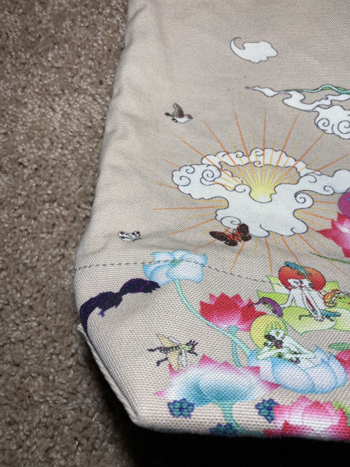 Issey Miyake AW04 Issey Miyake Takashi Murakami Chiho Aoshima Art Bag 90s Size ONE SIZE - 4 Thumbnail