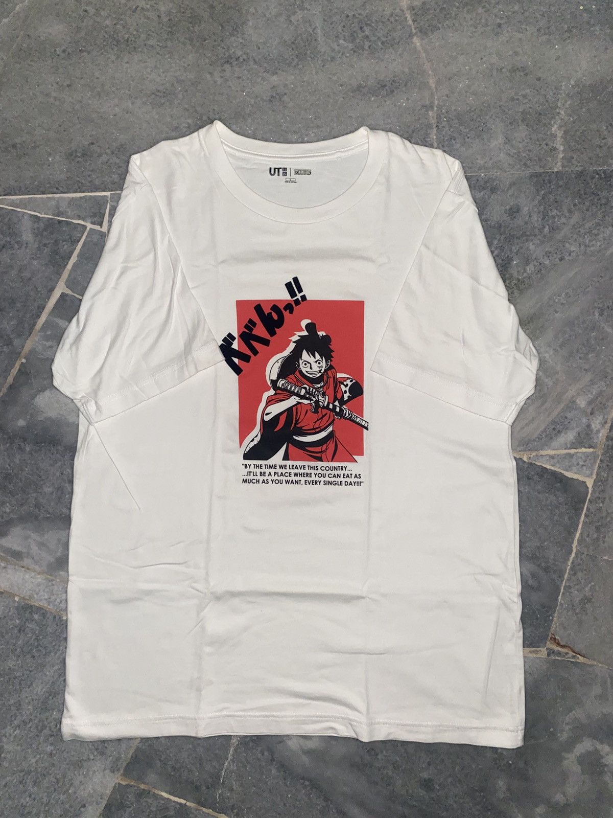 One Piece × Uniqlo Uniqlo One Piece Wano Luffy Size US M / EU 48-50 / 2 - 1 Thumbnail