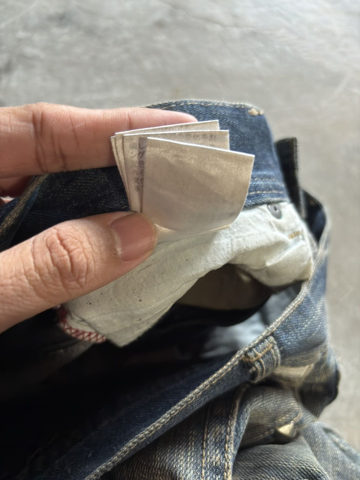 Japanese Brand IN THE ATTIC distressed dirty rusty mud japanese punk grunge Size US 31 - 10 Thumbnail