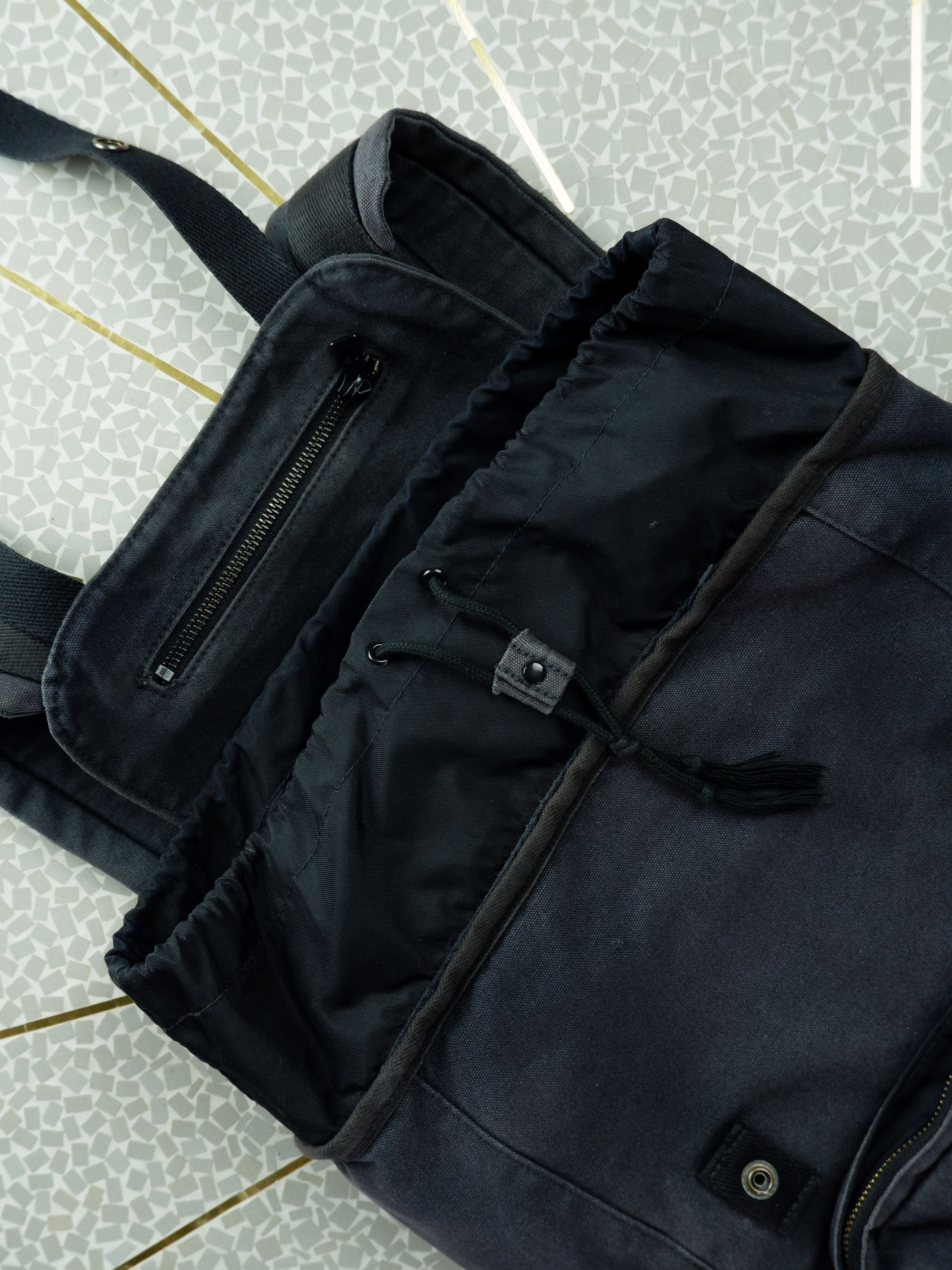 Eastpak × Raf Simons Best price! Raf Simons black backpack with straps AW17 Size ONE SIZE - 2 Thumbnail