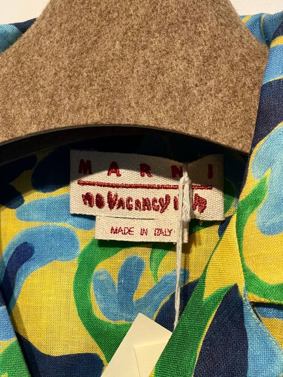 Marni MARNI x NVI contrast stitching floral shirt Size US L / EU 52-54 / 3 - 5 Thumbnail