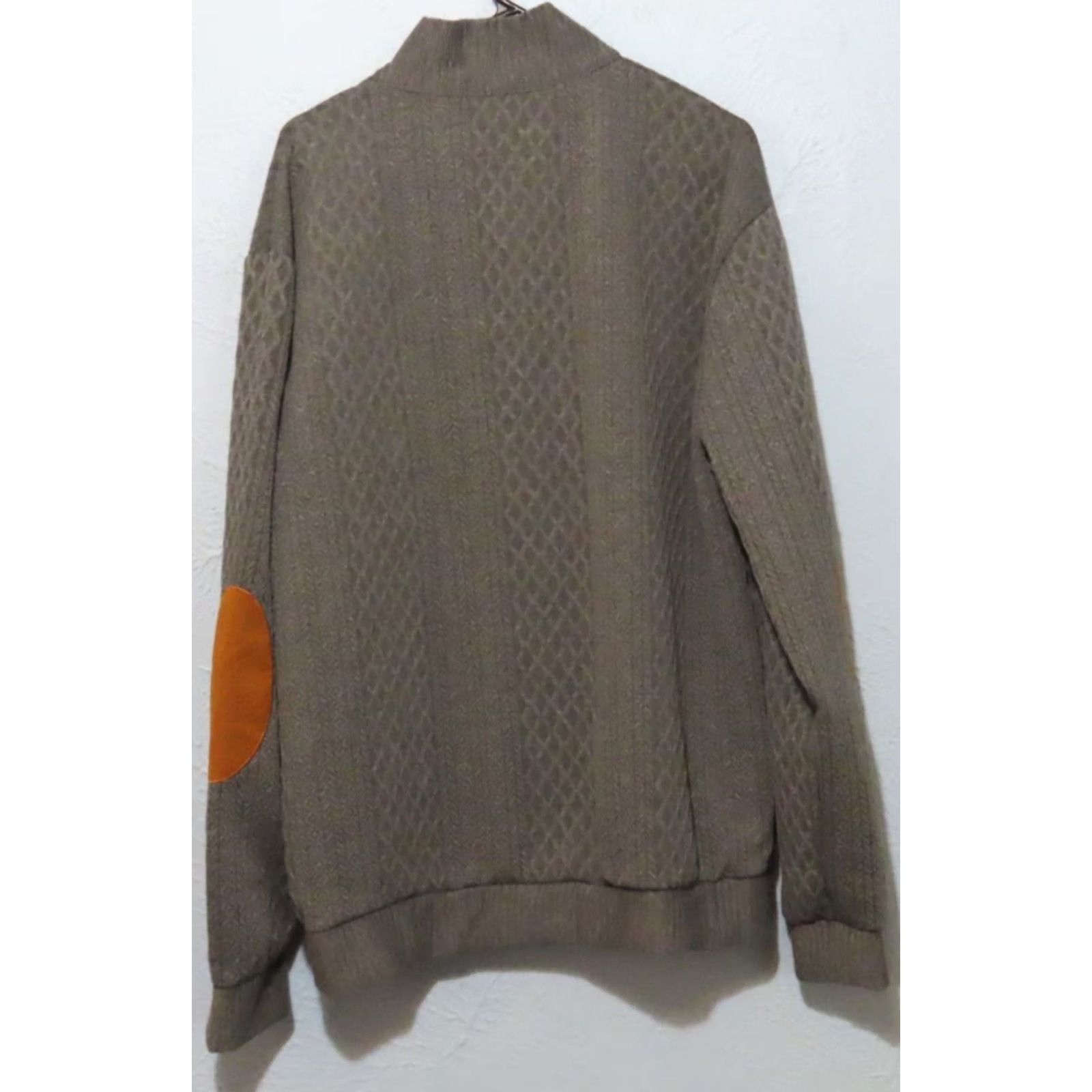 Vintage Cross & Crown Shirt Mens XL Gray Henley Sweater Sweatshirt Elbow Patch Button NWT Size US XL / EU 56 / 4 - 6 Thumbnail