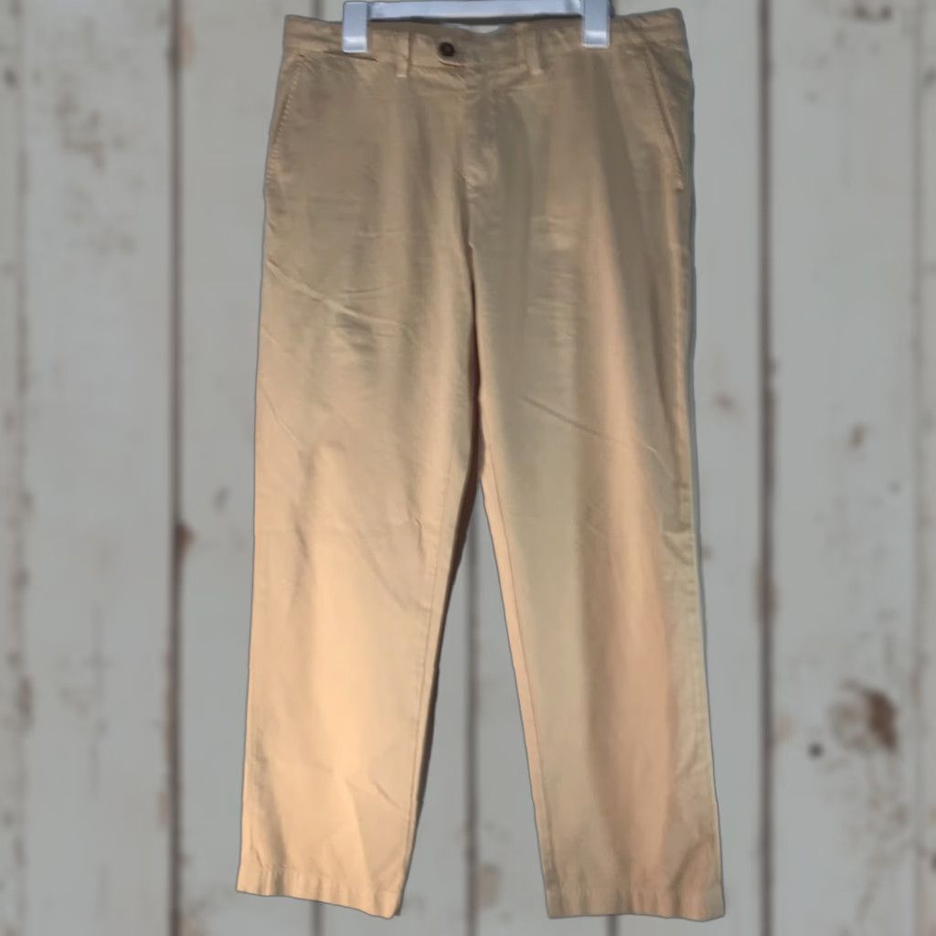 Tommy Bahama Tommy Bahama Men's Pima Cotton Pants Size 34x30 Lt Peach Khakis Dress Casual Summer Fall Spring Size US 34 / EU 50 - 1 Thumbnail