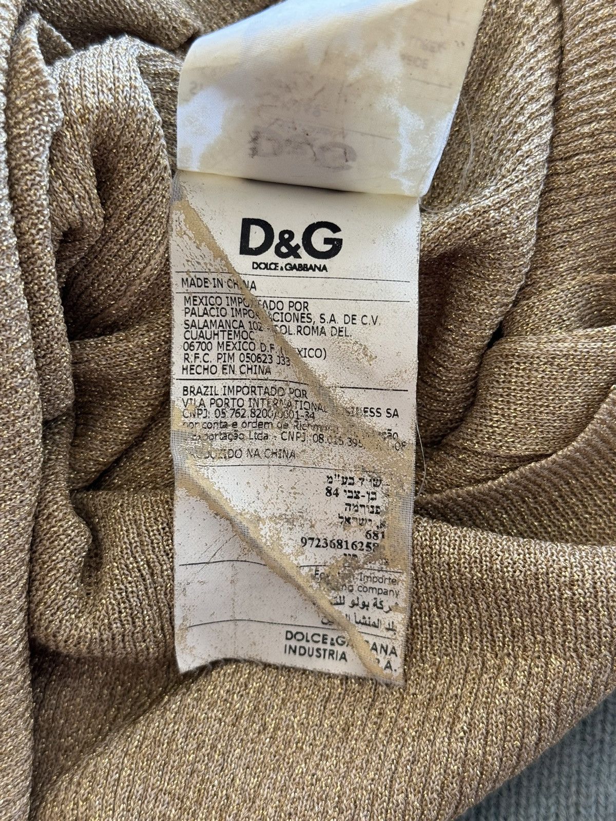 Dolce & Gabbana Dolce & Gabbana D&G lurex silk shining cardigan sweater Size XS / US 0-2 / IT 36-38 - 6 Thumbnail