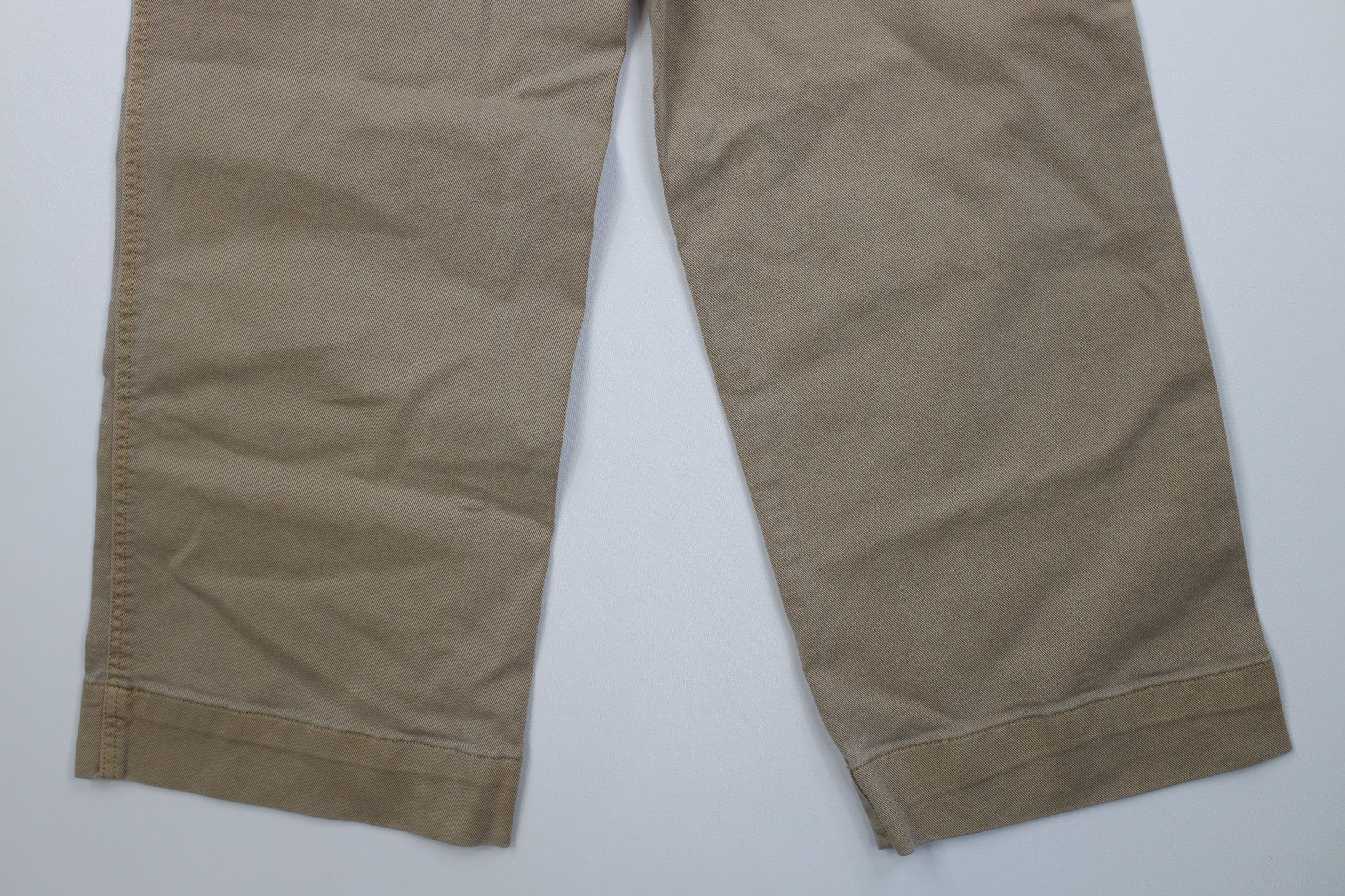 Gap Vintage Y2K Gap Stonewashed High Rise Wide Leg Cropped Pants Size 28" / US 6 / IT 42 - 11 Thumbnail