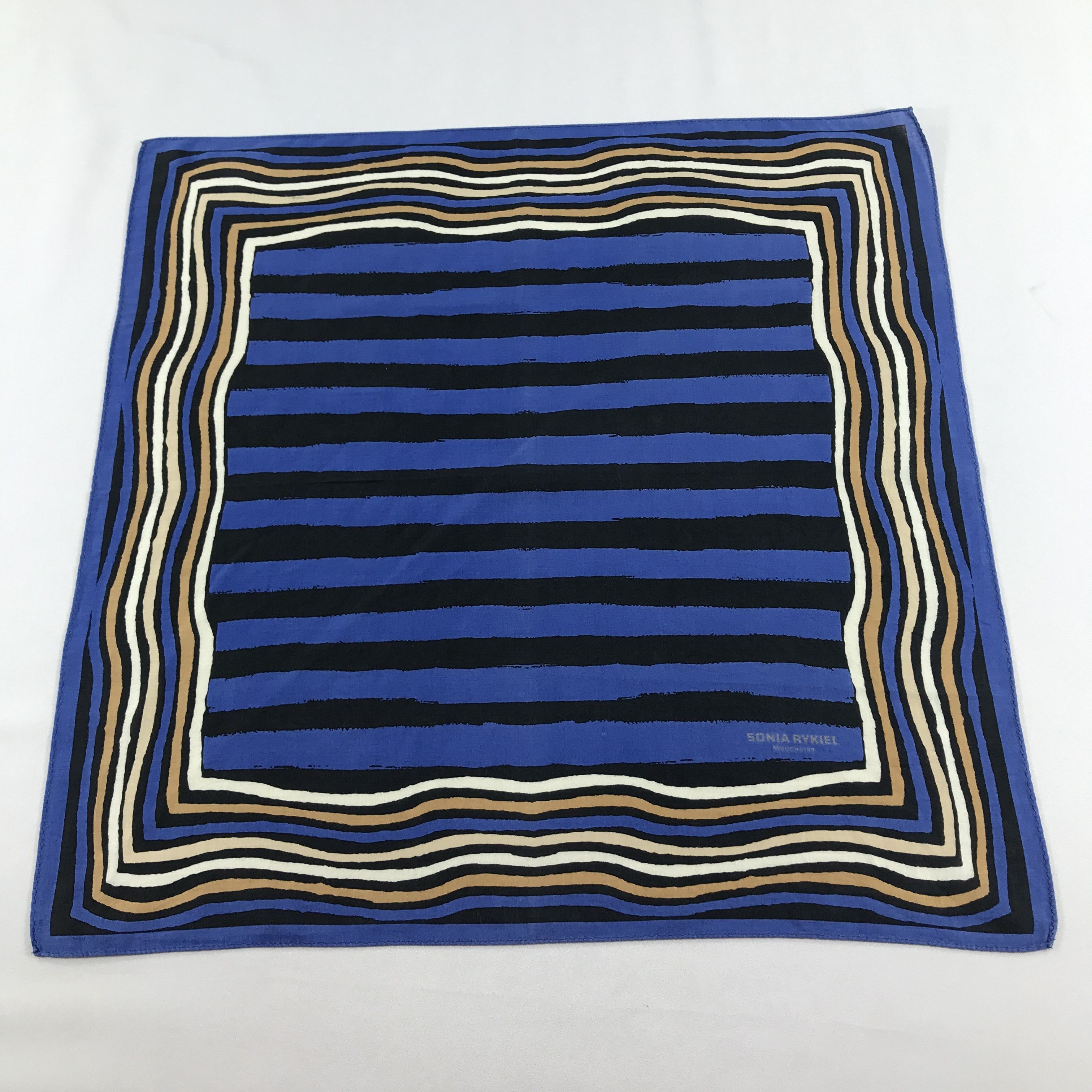 Sonia Rykiel Sonia Rykiel Abstract Handkerchief Bandana Neckerchief H651 Size ONE SIZE - 2 Thumbnail