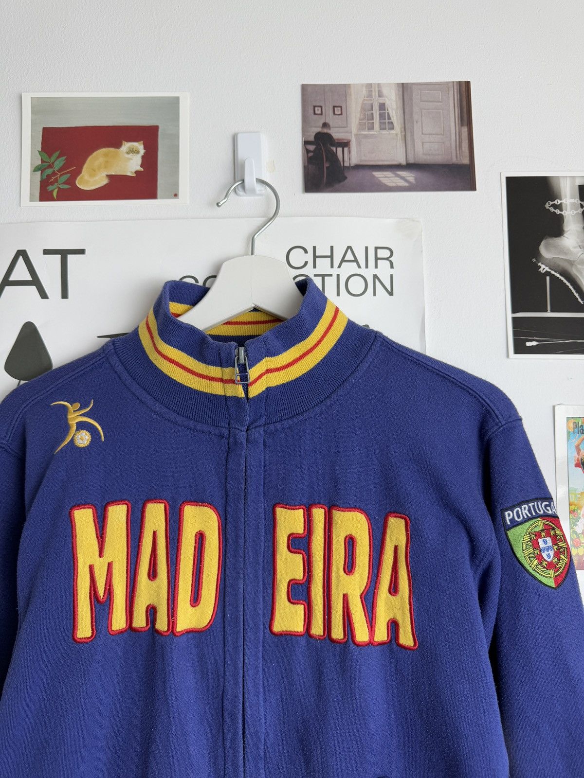 Vintage Madeira portugal blockcore zip sweatshirt S avantgarde nike Size US S / EU 44-46 / 1 - 3 Thumbnail