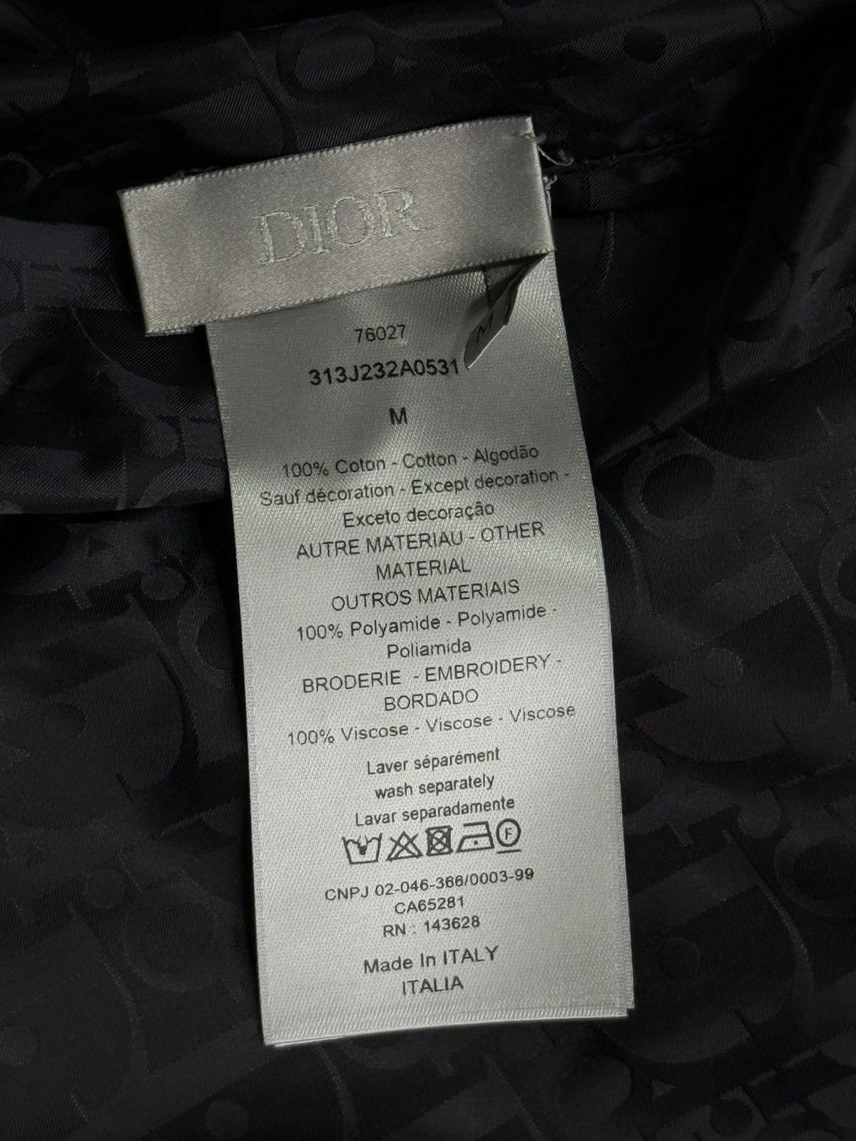 Dior Dior - FW23 Couture Oblique Reversible Jacket Size US M / EU 48-50 / 2 - 13 Thumbnail