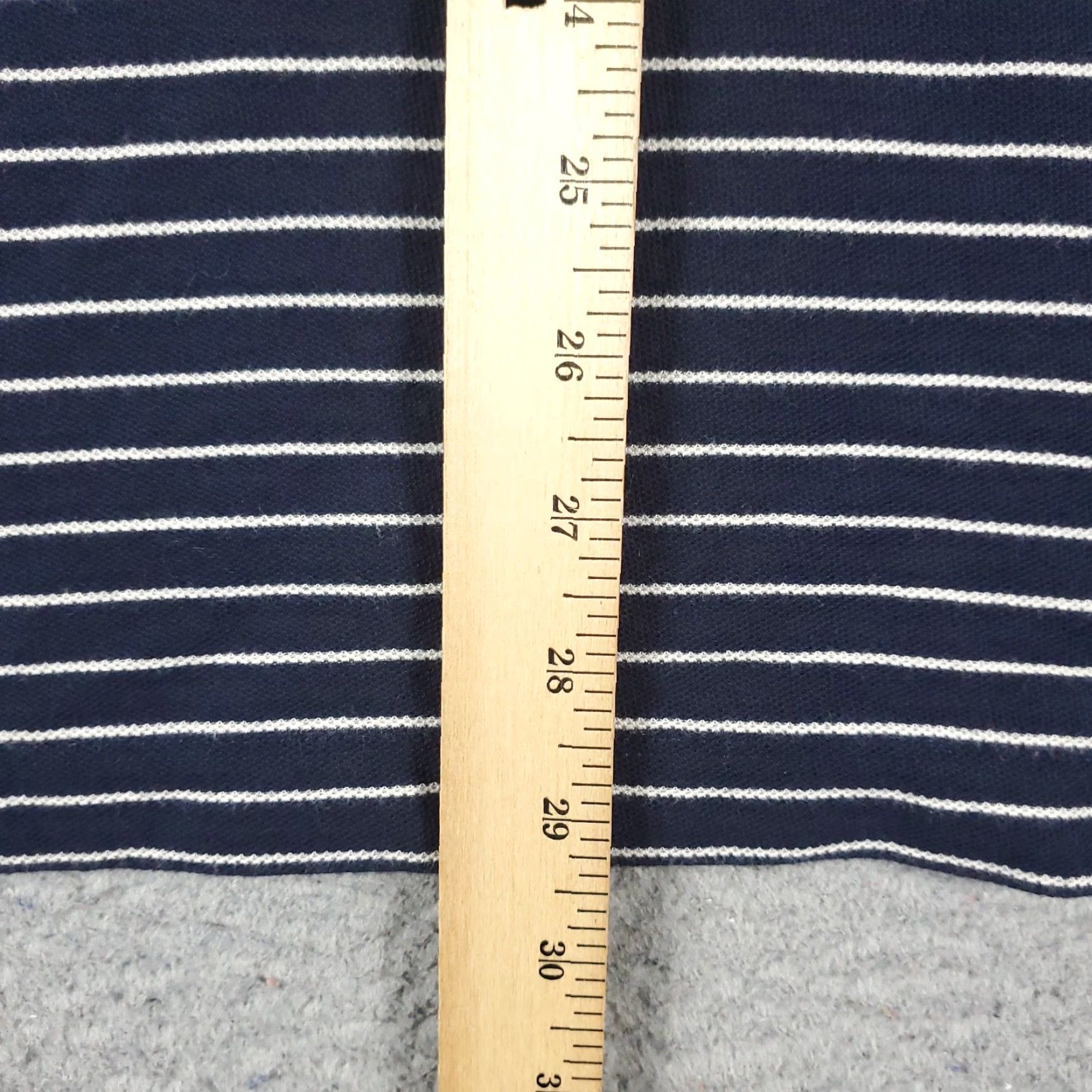 Nautica Nautica Polo Shirt Blue Striped Adult XL Casual Short Sleeve Mens Size US XL / EU 56 / 4 - 5 Thumbnail