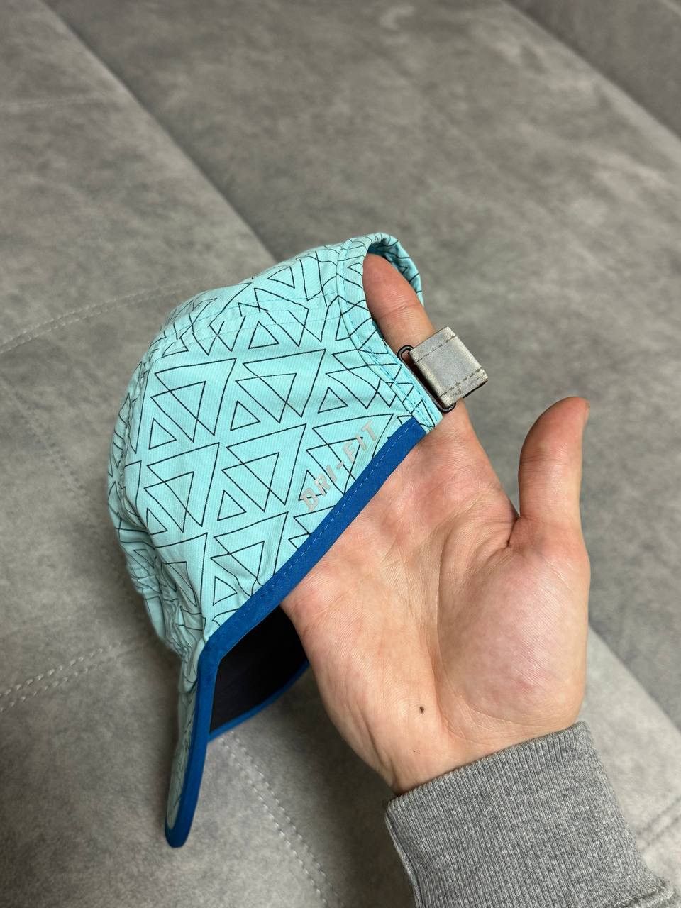 Nike Vintage Nike Reflective Swoosh Drill cap hat blue Size ONE SIZE - 6 Thumbnail