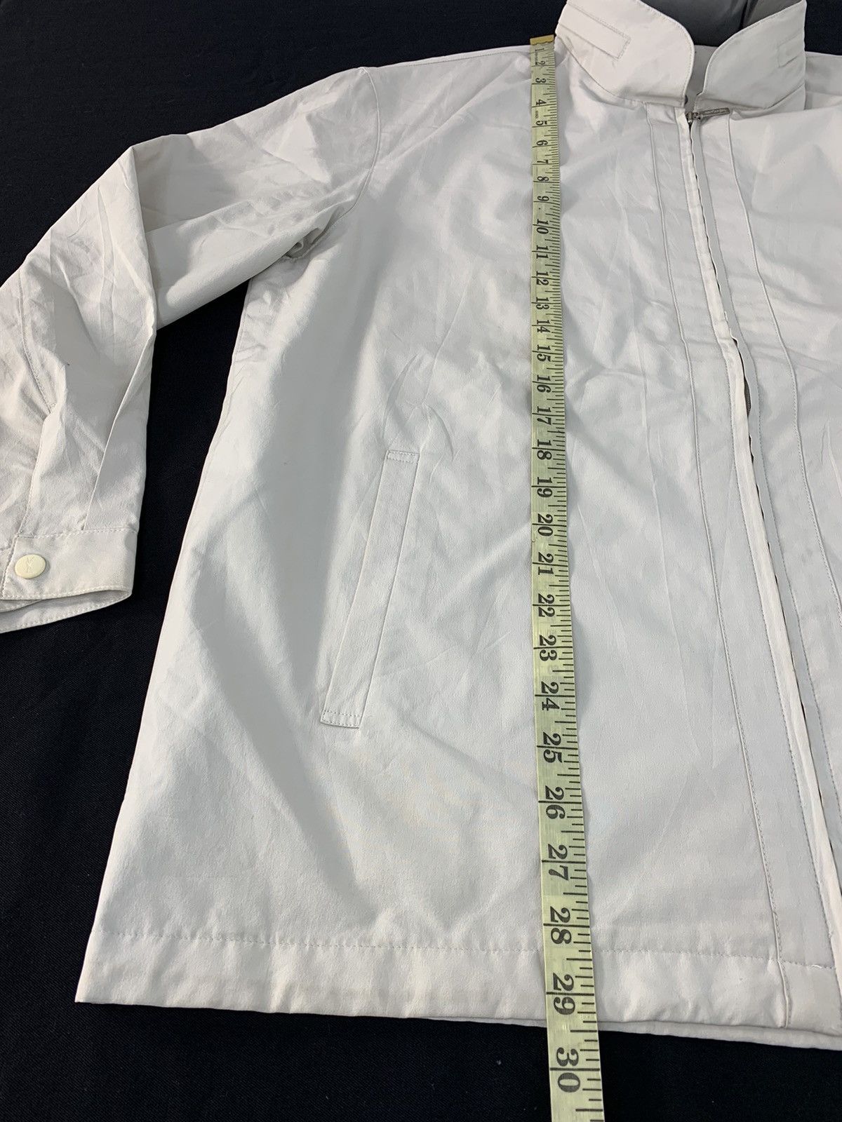 Designer Hype 90s Yves Saint Laurent Pour Homme Hooded Jacket Size US L / EU 52-54 / 3 - 12 Thumbnail