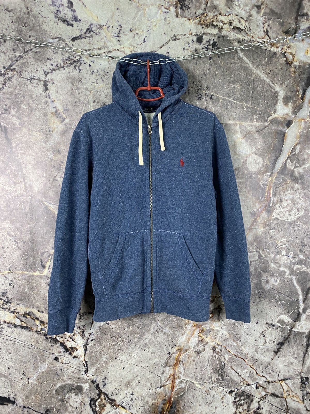 Men’s Polo Ralph Lauren Full Zip Hoodie Size Medium