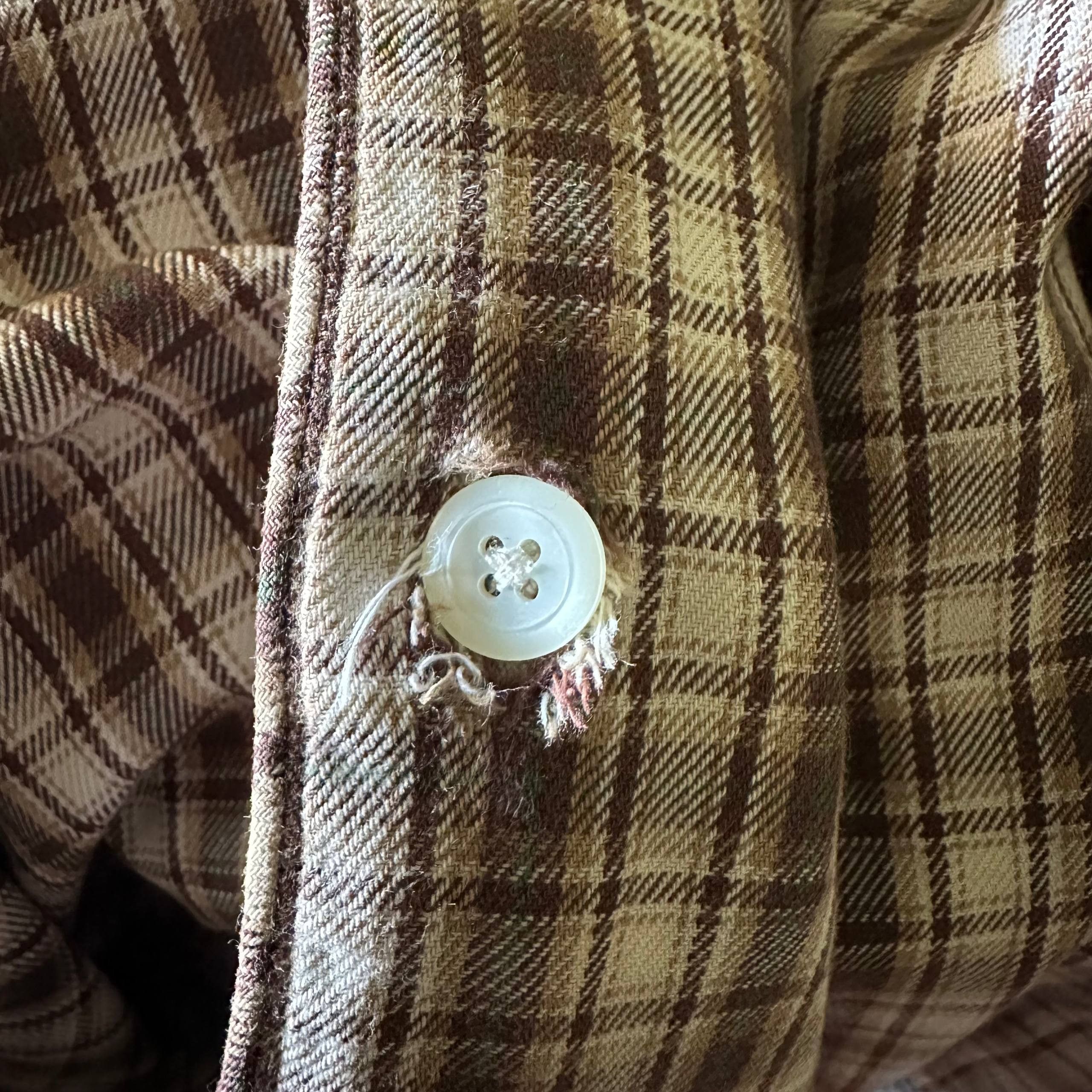 Gap Vintage Gap Plaid Check Relaxed Loose Fit Shirt Size US XL / EU 56 / 4 - 4 Thumbnail