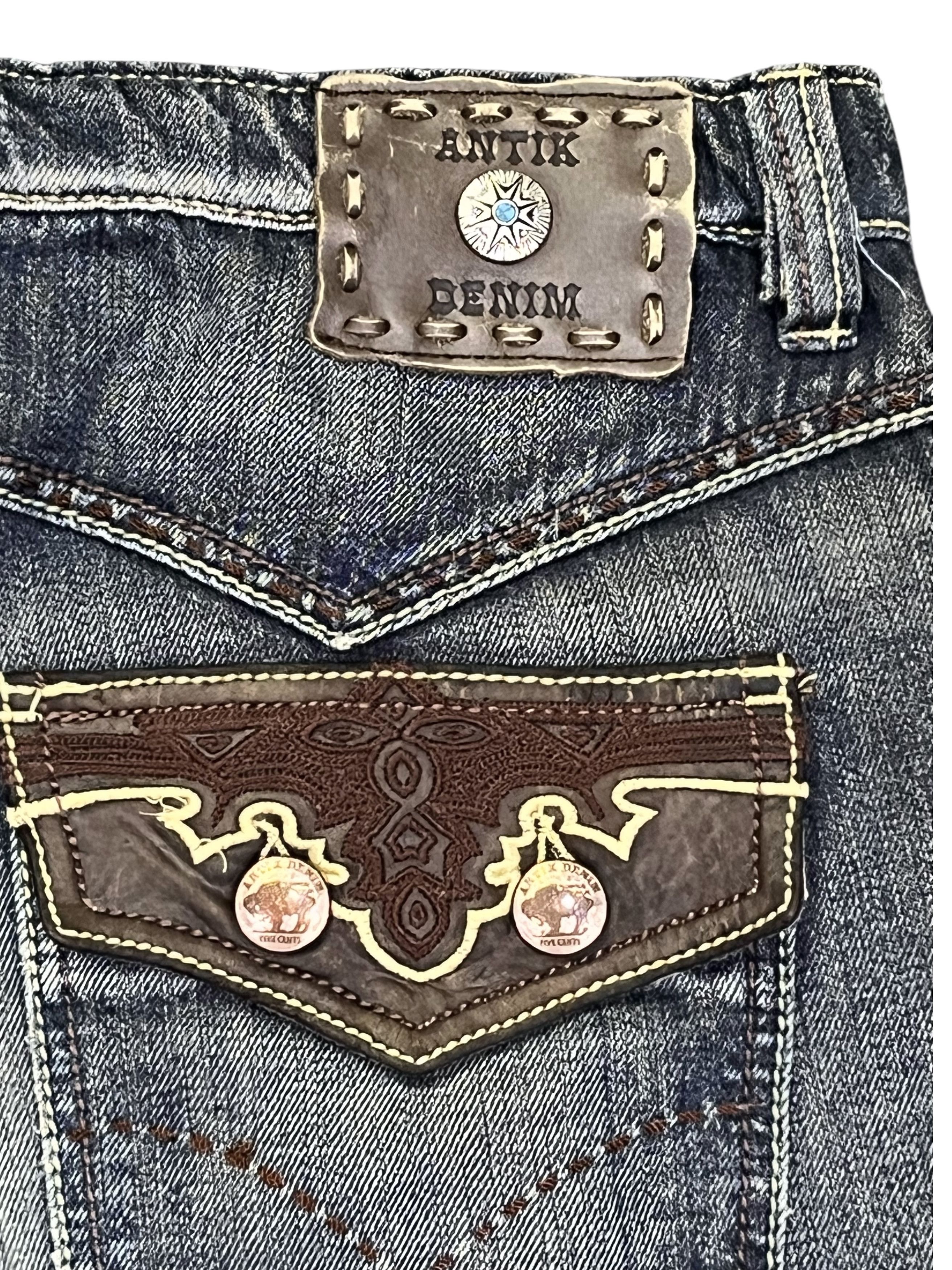 Antik Denim Vintage ANTIK DENIM Jeans Made in USA Size US 32 / EU 48 - 11 Thumbnail