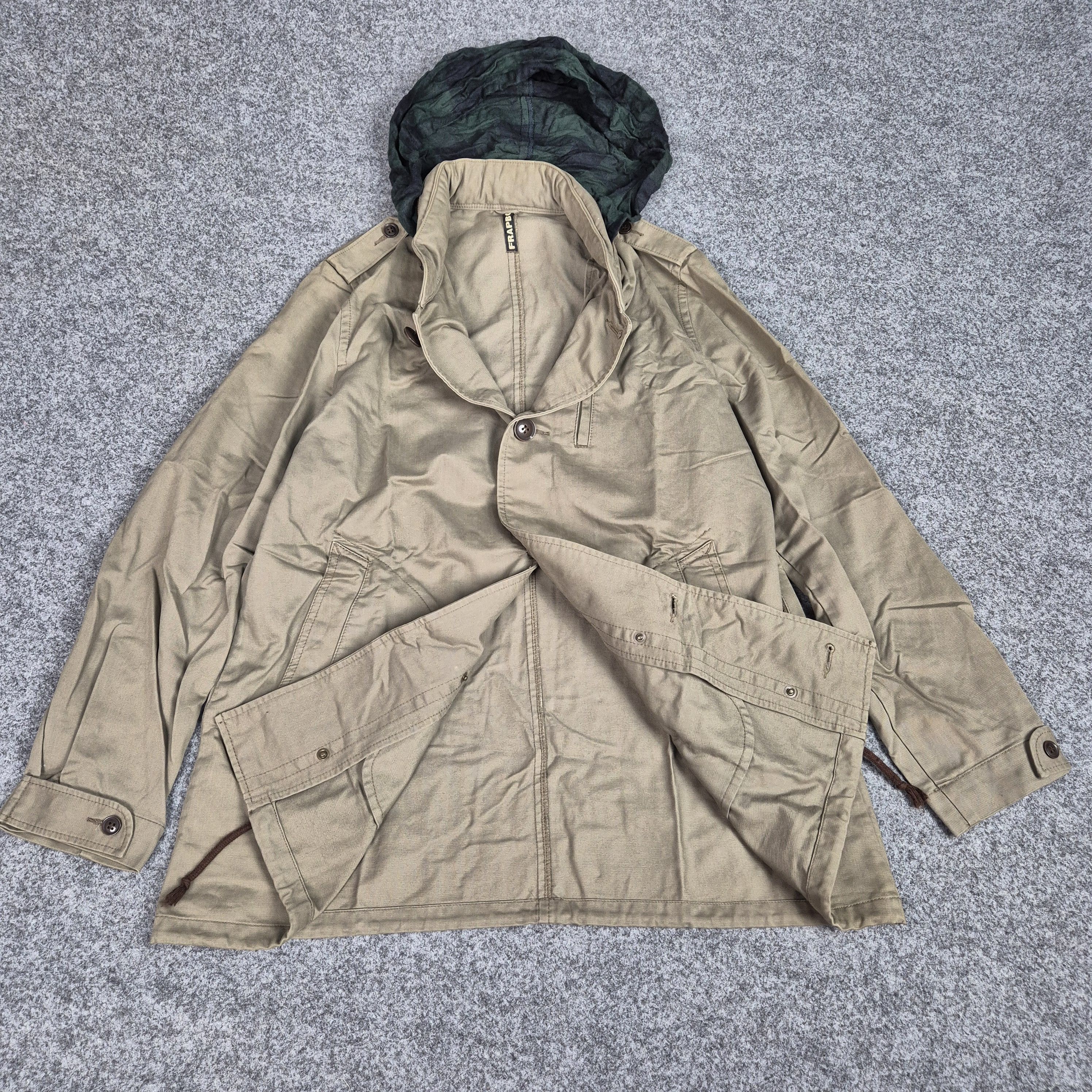 Frapbois Frapbois issey miyake parca military jacket Size US L / EU 52-54 / 3 - 2 Thumbnail