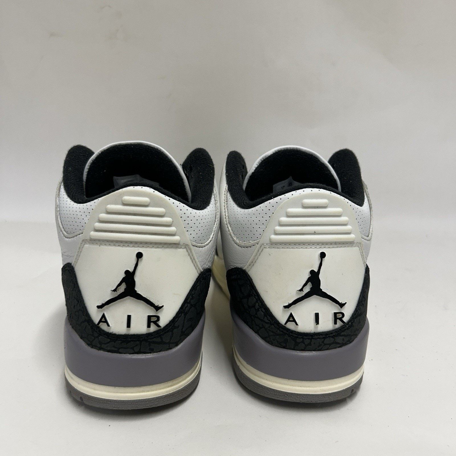 Nike Nike Air Jordan 3 Retro “Cement Grey White Fire Red” Size US 9 / EU 42 - 5 Thumbnail