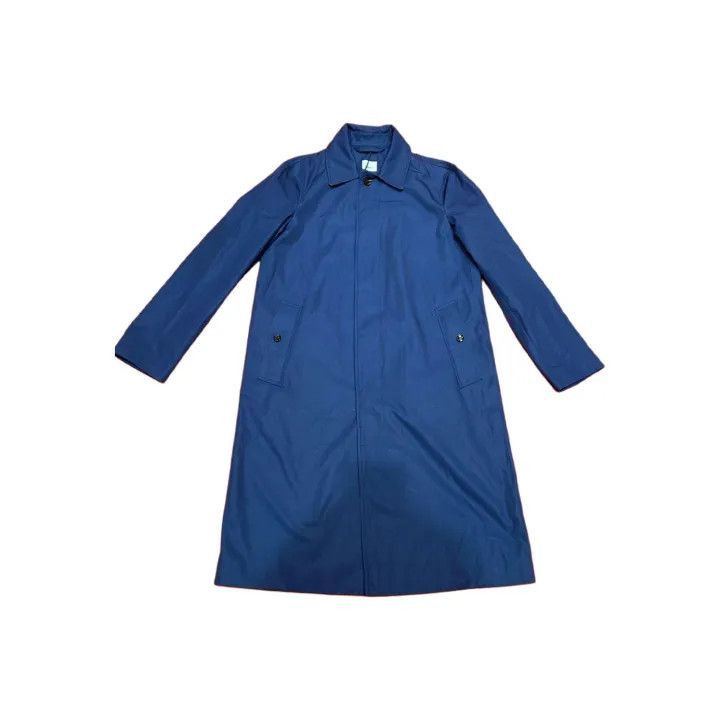 Burberry Burberry Burberry Blue Long Sleeve Trench Coat for Men-250 Size US L / EU 52-54 / 3 - 1 Thumbnail