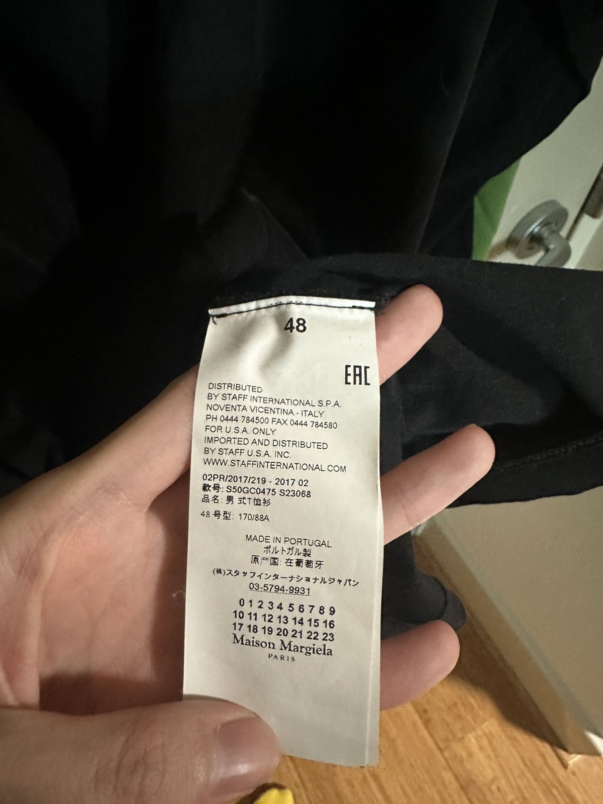 Maison Margiela Maison Margiela University Split Long Sleeve Size US L / EU 52-54 / 3 - 4 Thumbnail