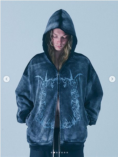 Japanese Brand FR(13)NDS Sweat Graphic Hoodie Size US L / EU 52-54 / 3 - 1 Thumbnail