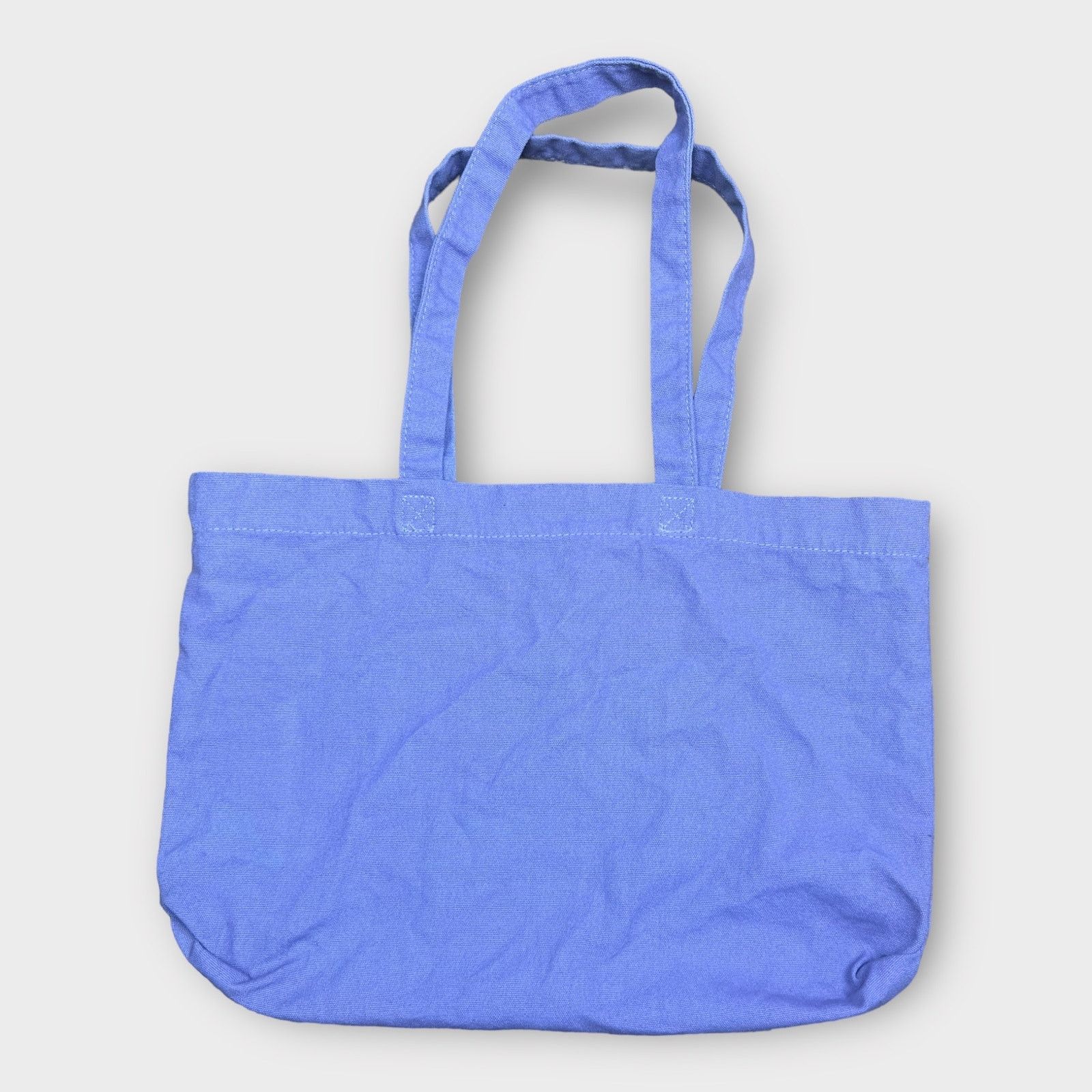 Vintage The Graphic Cow Co. Small Lavender Canvas Tote Logo Size ONE SIZE - 2 Thumbnail