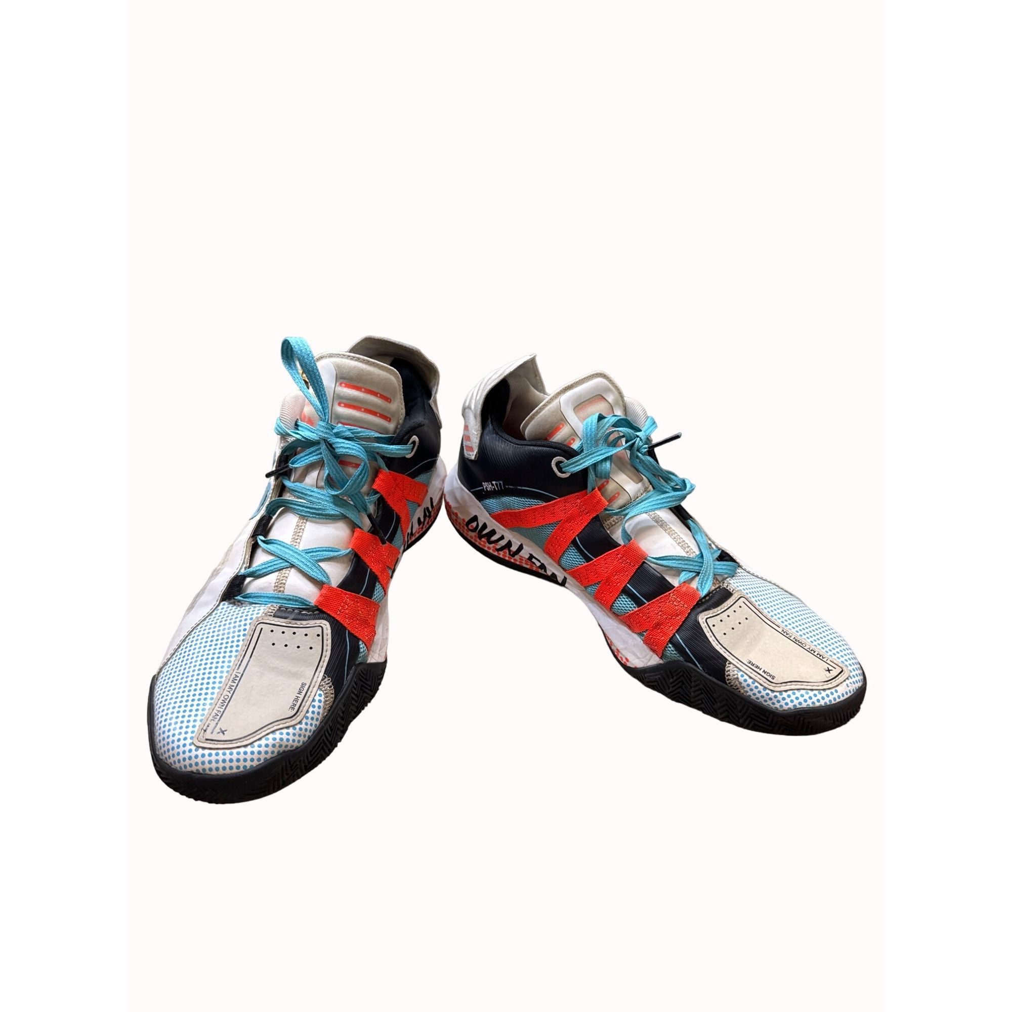 Adidas Adidas PSH-T Dame I am My Own Fan men’s mid top shoes sneake Size US 10 / EU 43 - 2 Thumbnail