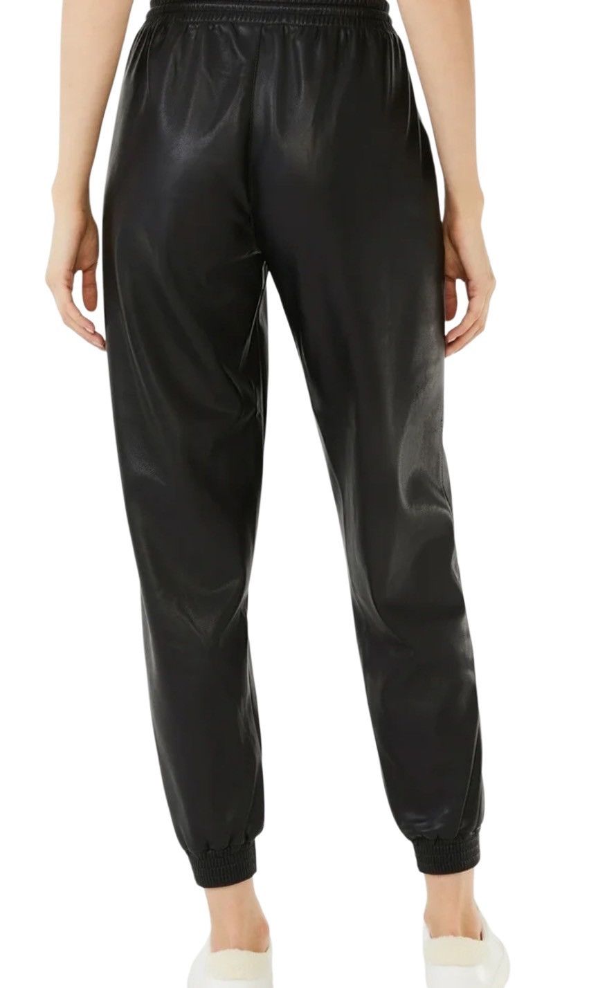 SCOOP Scoop NYC Vegan Leather Joggers New! Size 38" / US 16 / IT 52 - 2 Thumbnail