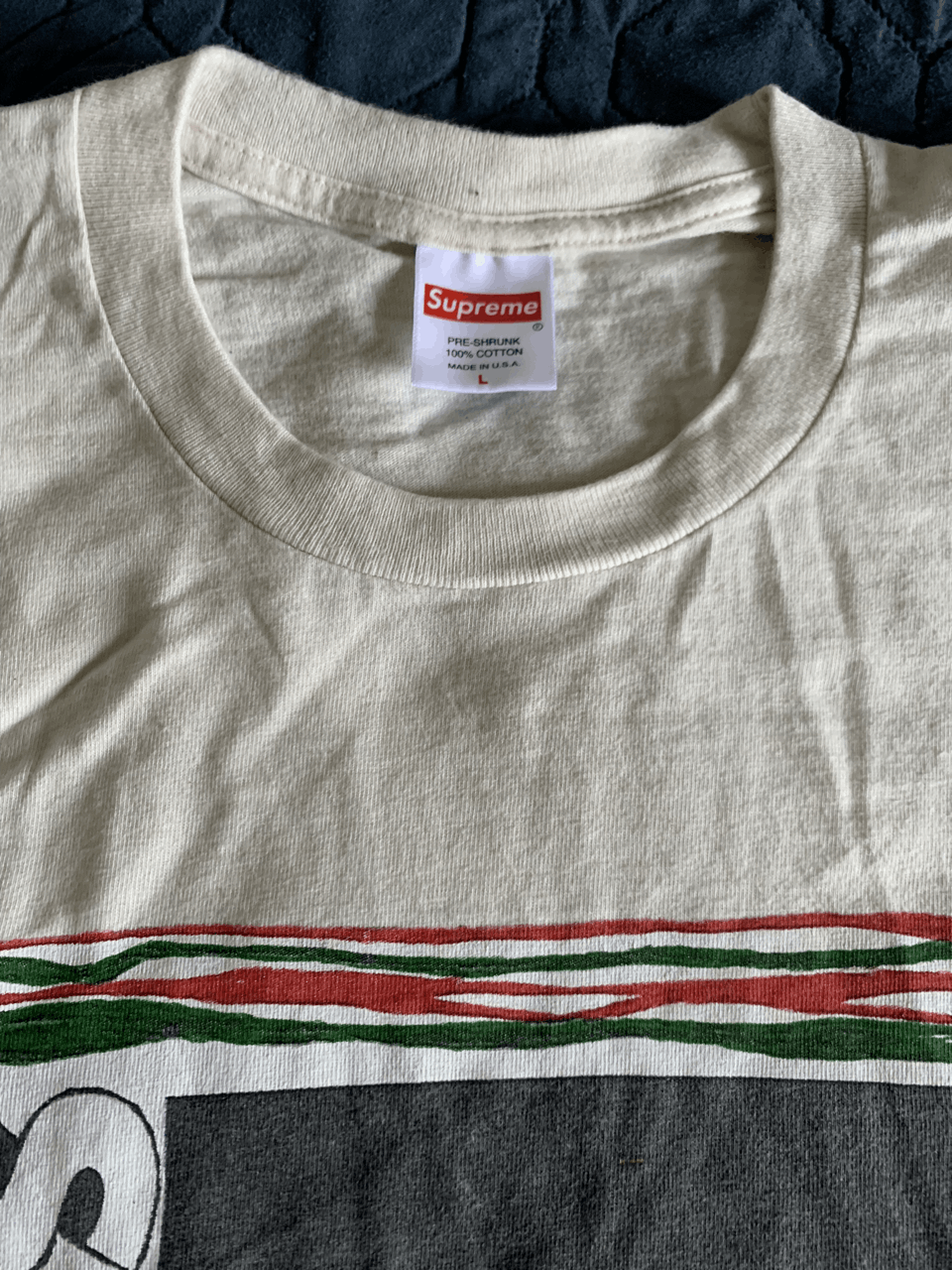 Supreme Supreme Mask Tee Large Size US L / EU 52-54 / 3 - 4 Thumbnail