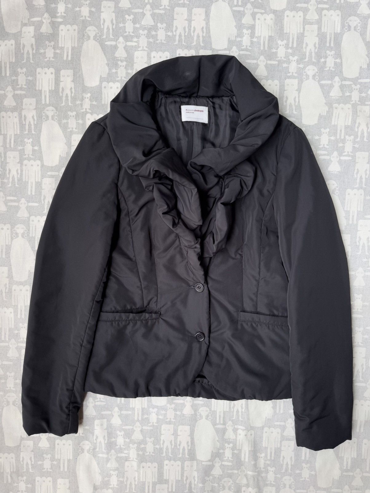 Hussein Chalayan Hussein Chalayan 2000's Ruffle Collar Hybrid Down Jacket Size M / US 6-8 / IT 42-44 - 1 Thumbnail