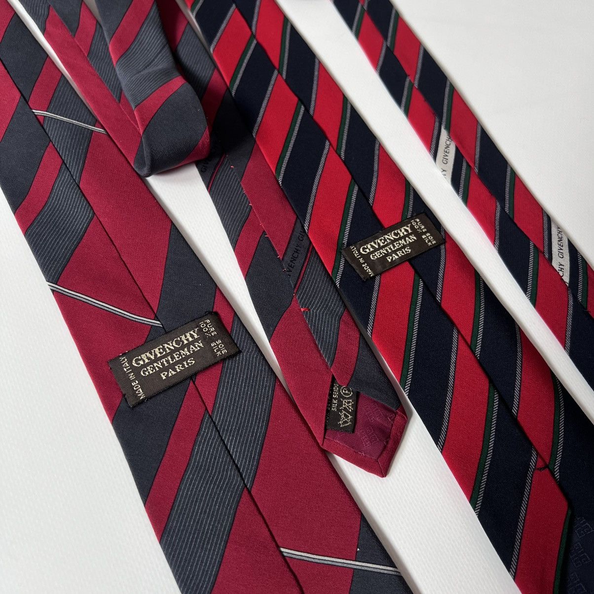 Givenchy × Vintage Vintage Givenchy Gentleman silk tie x 2 set Size ONE SIZE - 4 Thumbnail